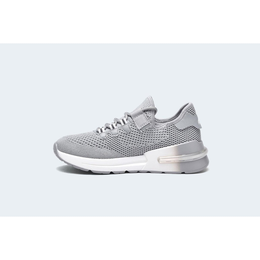 Finily Gianna Women's Lightweight Trainer - Grey/White - Beales department store