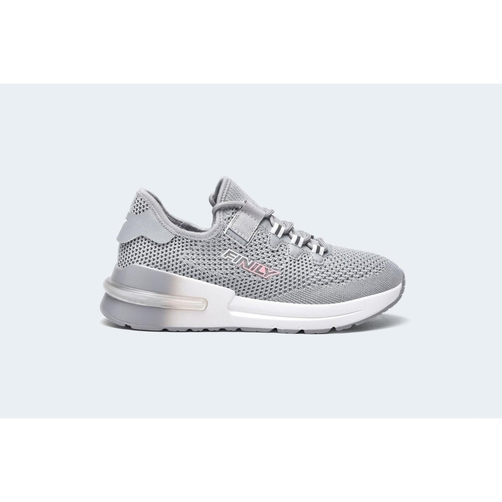 Finily Gianna Women's Lightweight Trainer - Grey/White - Beales department store