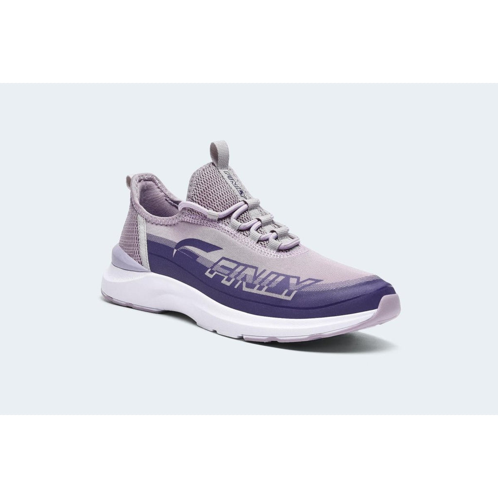 Finily Martina Womens Lace - up Trainer with Two - Tone Outsole - Grey - Beales department store