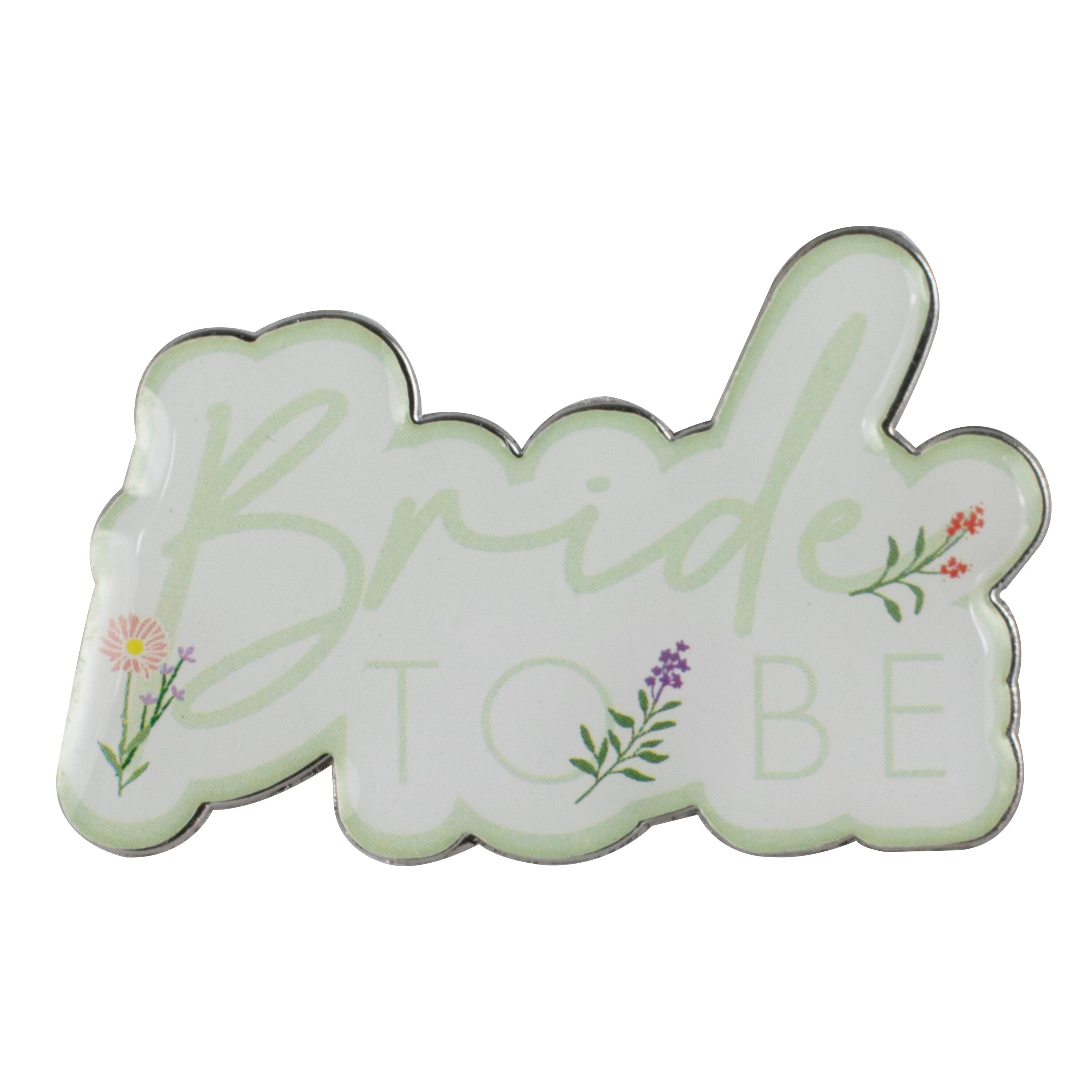 Floral Bride To Be Hen Party Badge- 5 Inner Pack