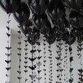 Halloween Balloons Ceiling Kit with Bat Balloon Tails- 5 Inner Pack