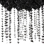 Halloween Balloons Ceiling Kit with Bat Balloon Tails- 5 Inner Pack