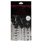Halloween Balloons Ceiling Kit with Bat Balloon Tails- 5 Inner Pack