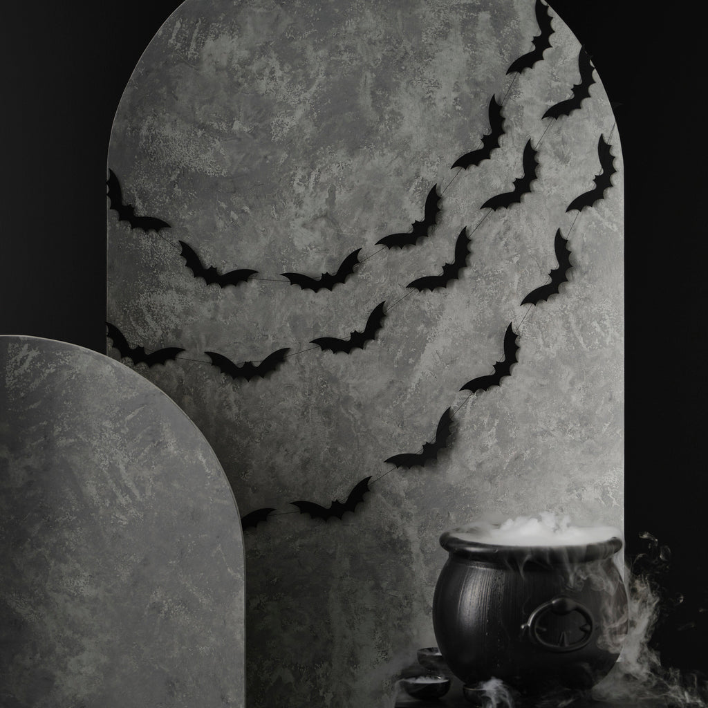 Black Bat Halloween Garland- 5 Inner Pack