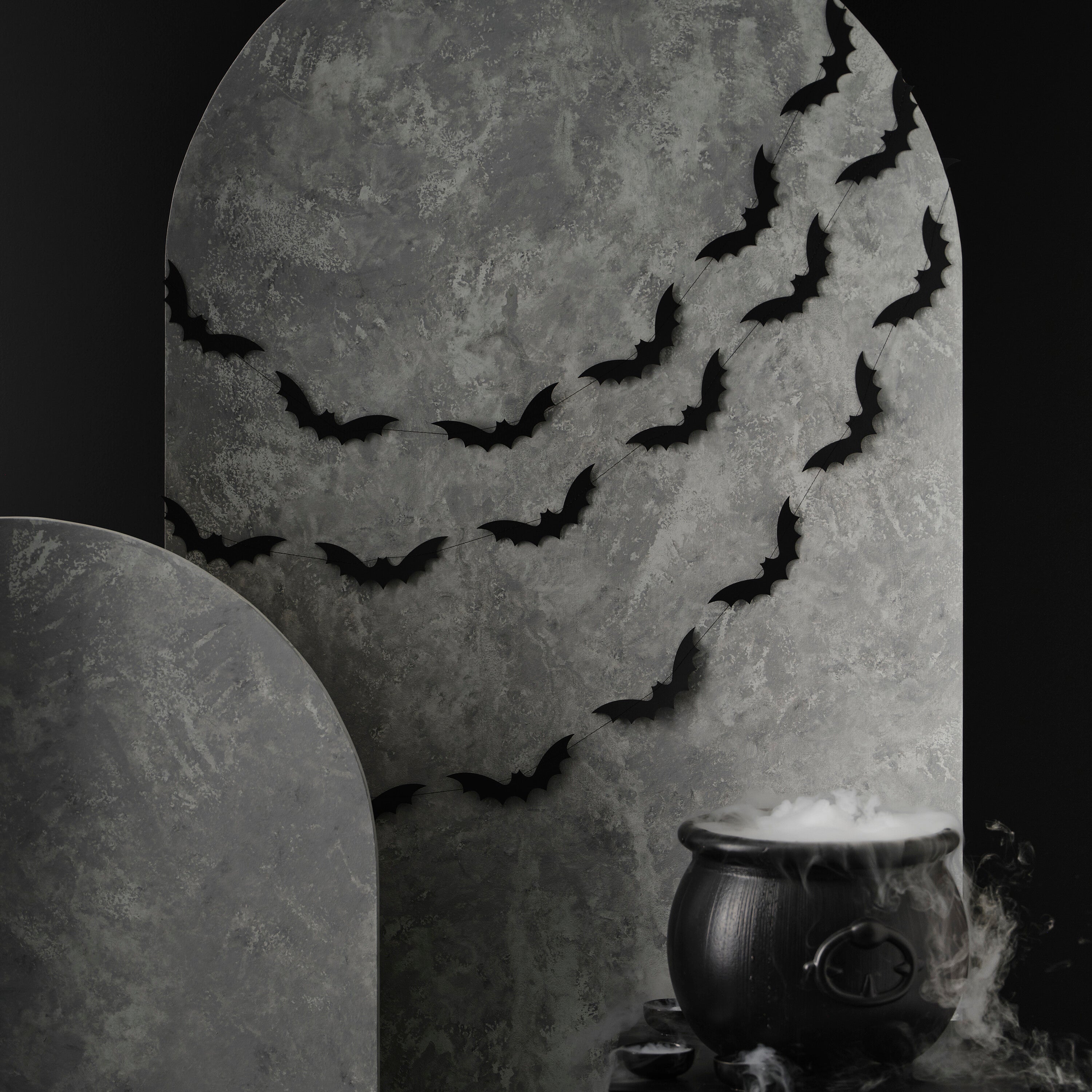 Black Bat Halloween Garland- 5 Inner Pack
