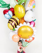 Smiley Sunshine Shape Balloon - 27.5" Foil