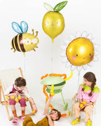 Smiley Sunshine Shape Balloon - 27.5" Foil