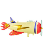 Retro Plane Shape Balloon - 36" Foil
