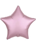 Metallic Pastel Pink Star Balloon - 18" Foil (Unpackaged)