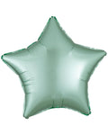 Silk Lustre Mint Green Star Balloon - 18" Foil (Unpackaged)