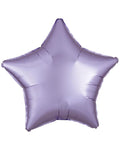 Silk Lustre Pastel Lilac Star Balloon - 18" Foil (Unpackaged)