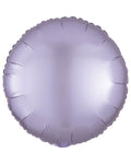 Satin Luxe Pastel Lilac Round Balloon - 18" Foil