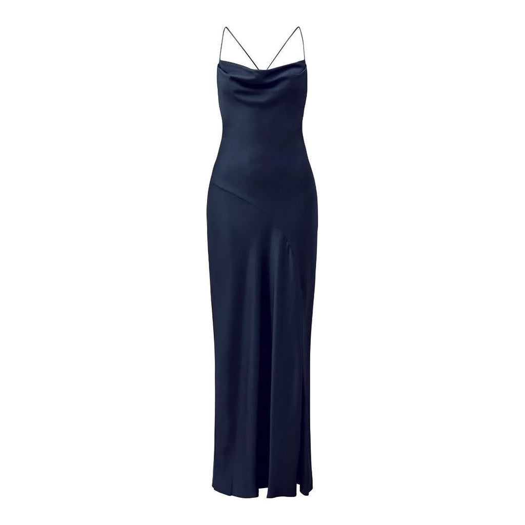 Forever New Blair Back-Detail Maxi Dress - Navy - Beales department store
