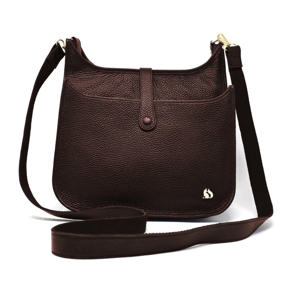 Foxfield Leather Appleby Soft Hobo Bag - Brown - Beales department store