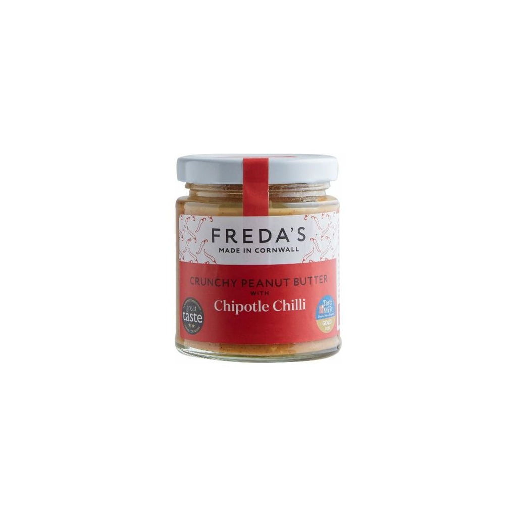 Freda’s Peanut Butter with Chipotle Chilli 180g - Beales department store