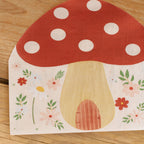 Toadstool Shaped Paper Napkins
