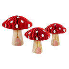 Paper Honeycomb Toadstool Decorations- 5 Inner Pack