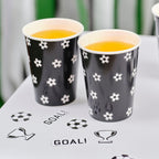 Football Print Paper Cups- 5 Inner Pack