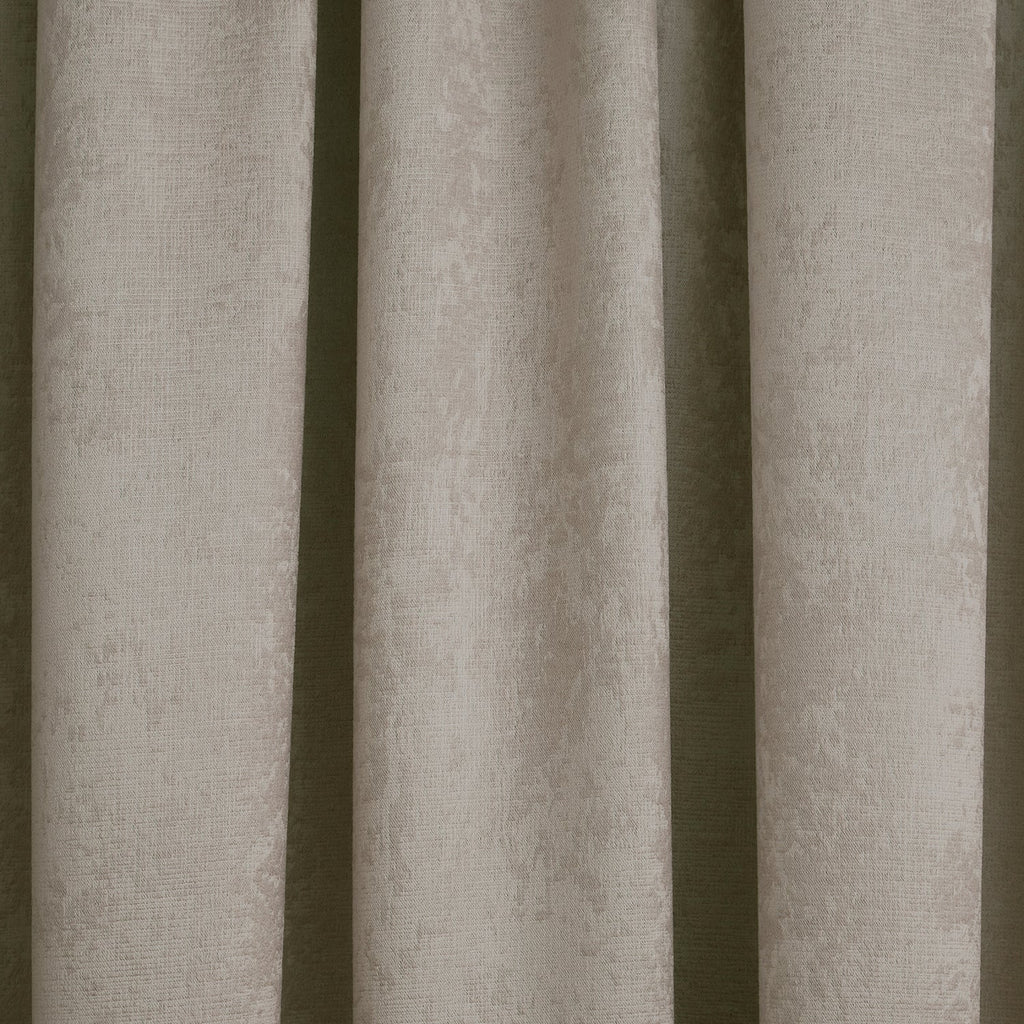 Galaxy Natural Dim Out Pencil Pleat Curtains