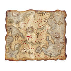 Pirate Treasure Map Game (14pcs)