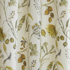 Grove Fennel Green Pencil Pleat Curtains