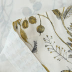 Grove Fennel Green Pencil Pleat Curtains