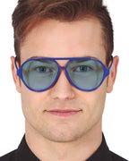 Blue Aviator Glasses