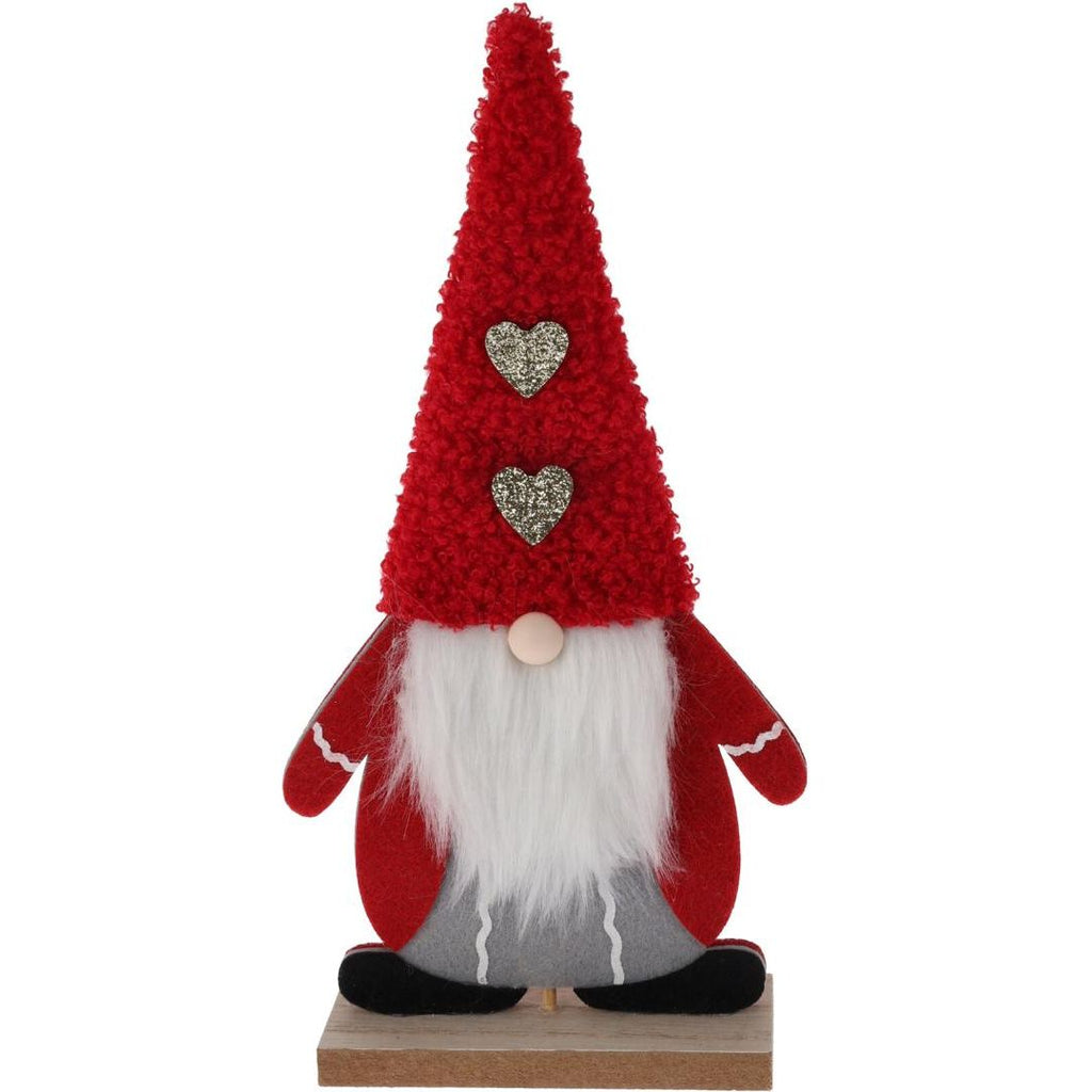 Gnome Cookie Design 27cm Red Coat - Beales department store