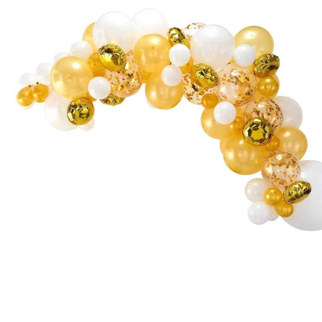 Gold Balloon Arch Kit - Beales department store