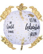 The World Is Yours UltraShape Balloon - 20"
