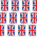 Union Jack Plastic Flag Bunting - 5m