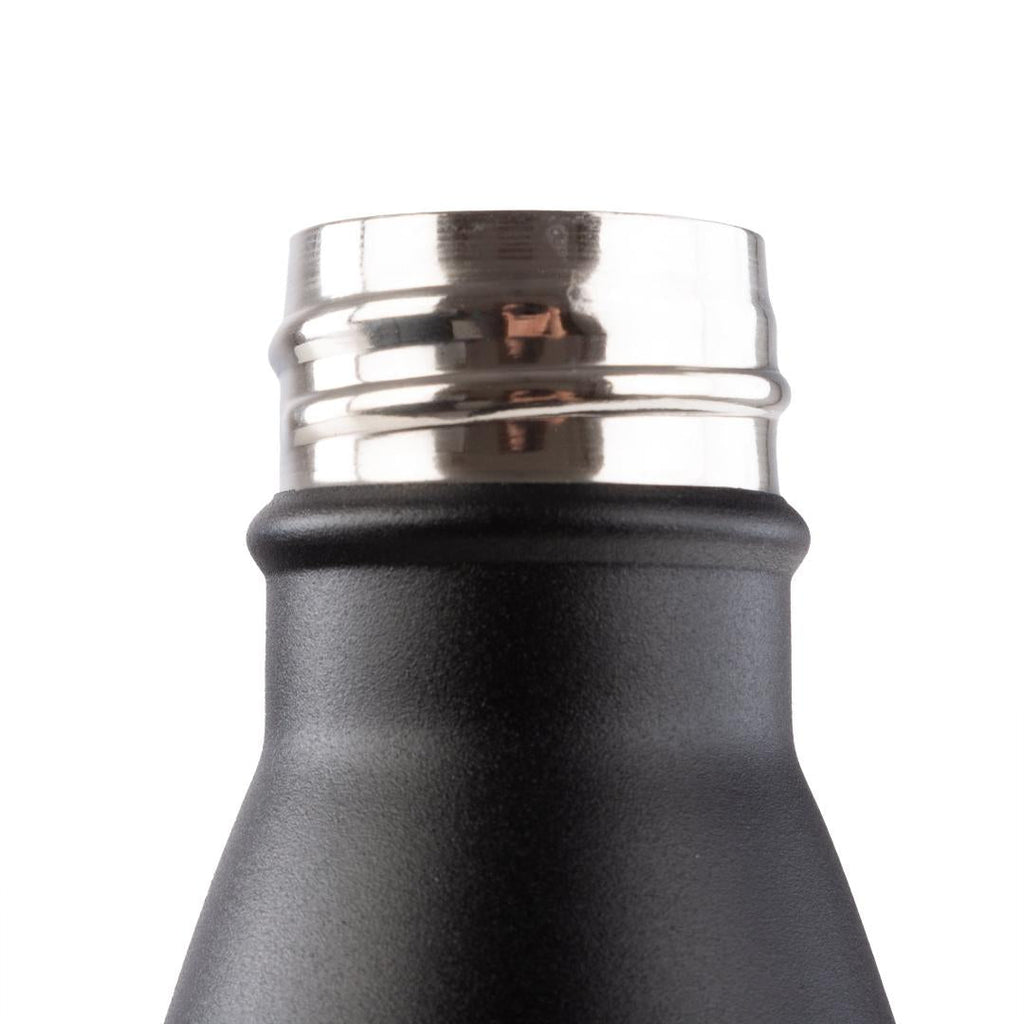 Greenfield Collection Coast Insulated Bottle - Black - Beales department store