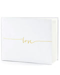 Ivory Guest Book - 24cm x 18.5cm