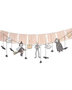 Paper Bunting with Streamers & Characters