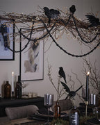 Black Wooden Beads Garland