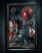 Scary Clown Window Decoration