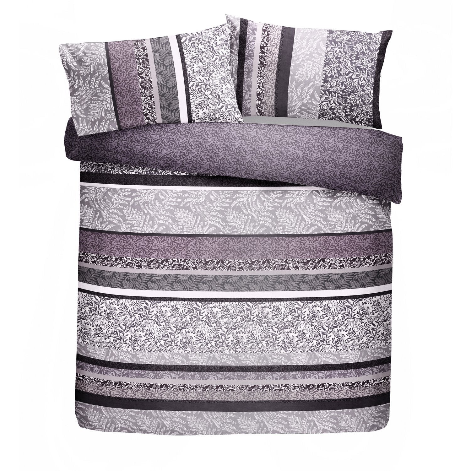 Hanworth Heather Reversible Duvet Set