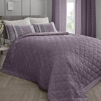 Hanworth Heather Quilted Bedspread