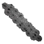 Black Spider Web Table Runner