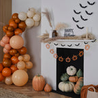 Black Spider Web Halloween Table Runner- 5 Inner Pack