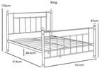 Harpenden Black Metal Bed
