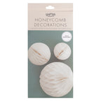 Honeycomb Paper Decorations- 5 Inner Pack