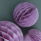 Honeycomb Paper Decorations- 5 Inner Pack