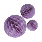Honeycomb Paper Decorations- 5 Inner Pack