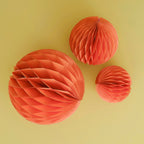 Honeycomb Paper Decorations- 5 Inner Pack