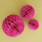 Honeycomb Paper Decorations- 5 Inner Pack