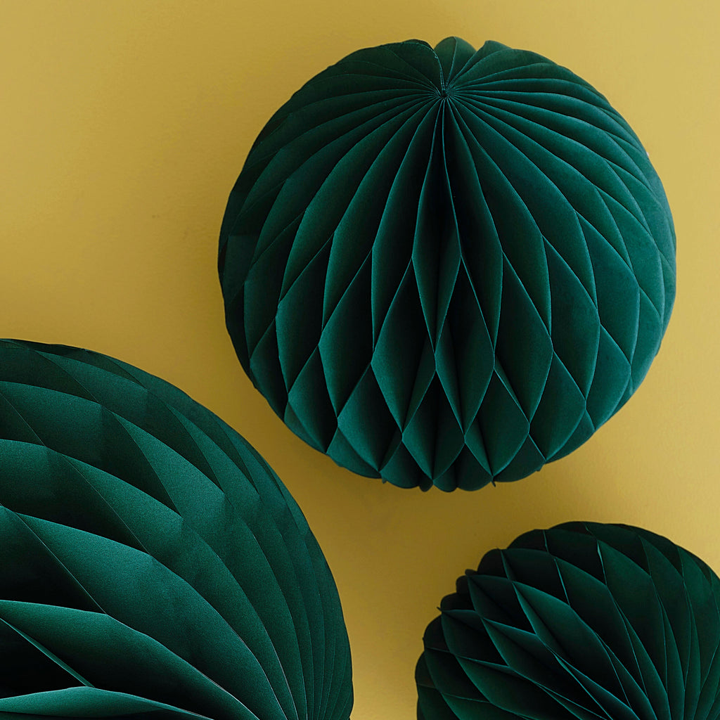 Honeycomb Paper Decorations