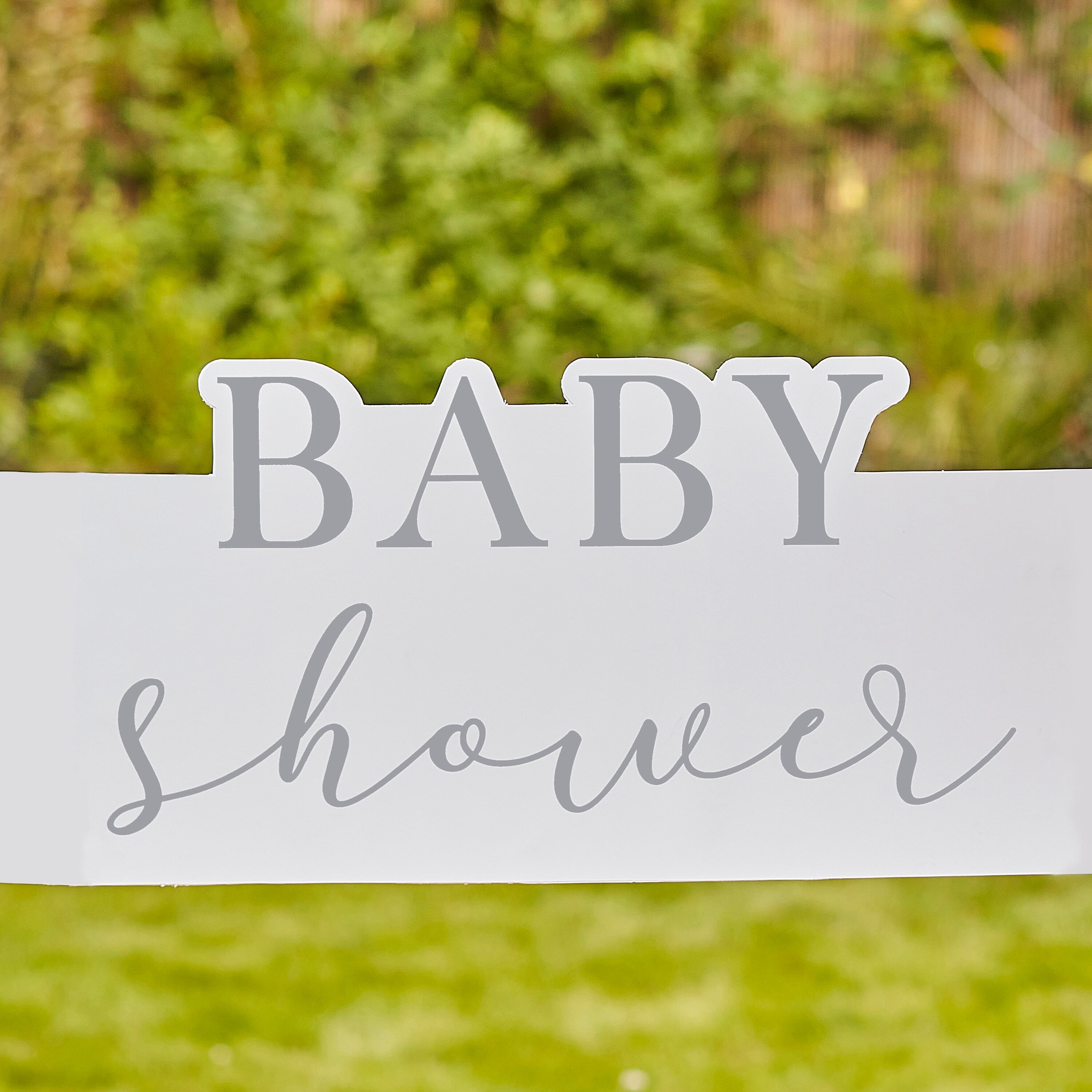 Customisable Baby Shower Photo Booth Frame- 5 Inner Pack