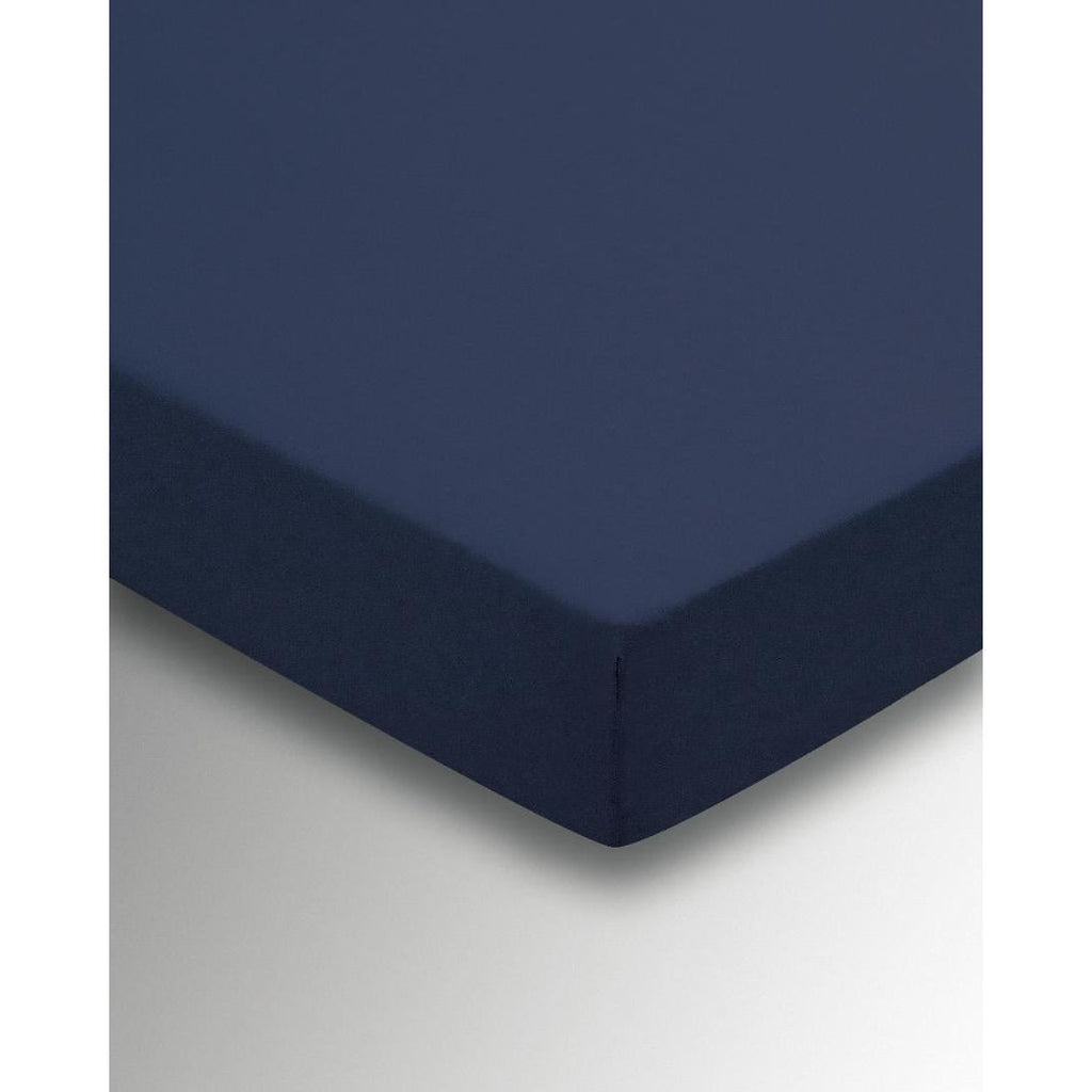 Helena Springfield 50/50 Plain Dye Polycotton Fitted Sheets - Navy - Beales department store