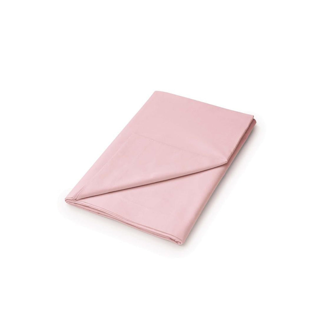 Helena Springfield 50/50 Plain Dye Polycotton Flat Sheets - Blush - Beales department store